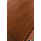 Sonoma Mid Century 2-Drawer Large Nightstand Brown